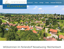 Tablet Screenshot of feriendorf-reichenbach.de